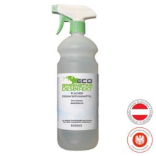  ECO GREENSTAR DESINFEKT disinfectant spray surfaces 1000ml spray bottle